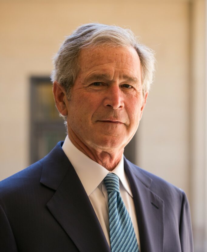 George W. Bush alive and kicking